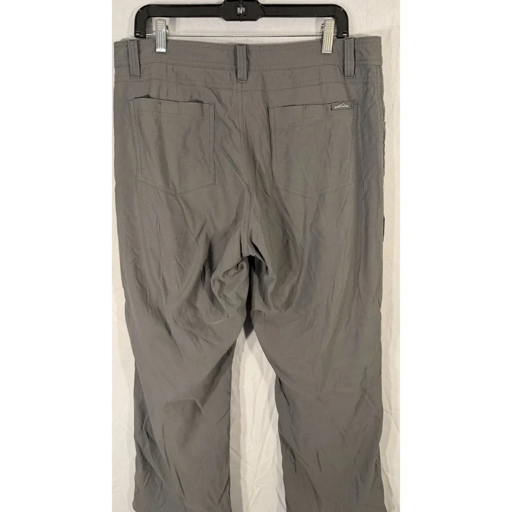 Eddie‎ Bauer Pants Mens Fleece Lined Relaxed Fit Hiking Outdoor Pants Fits 34x28